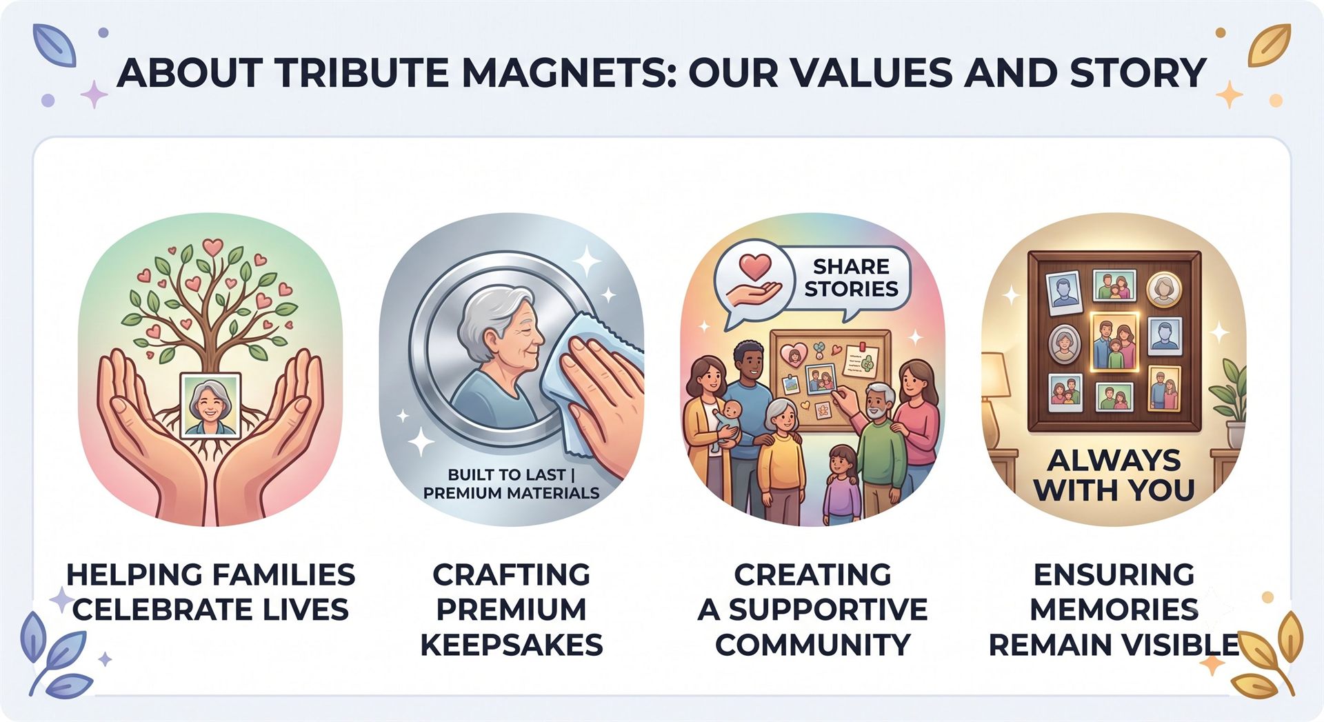 Tribute Magnets creation process